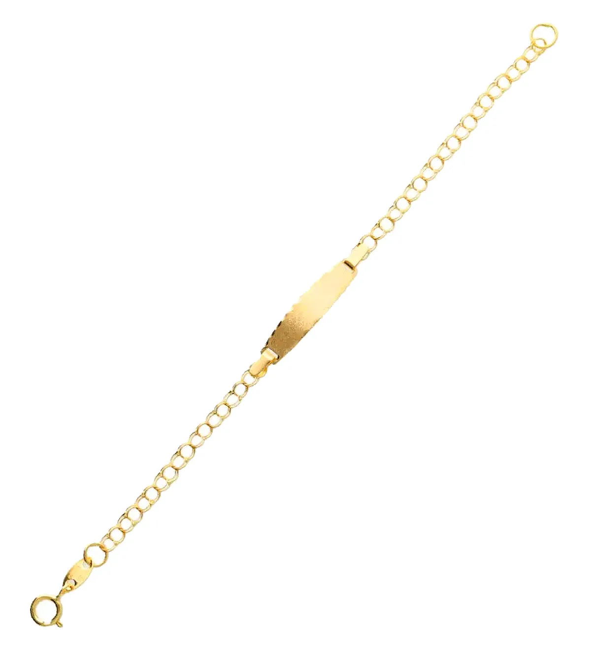 Pulsera de oro para bebé tipo esclava 002_7434-PU pulsera-de-oro-para-bebe-002_7434-PU toma pulsera extendida