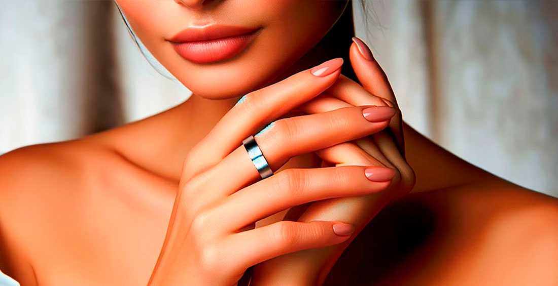 Alianzas de boda de titanio Alianza de boda de titanio elegant