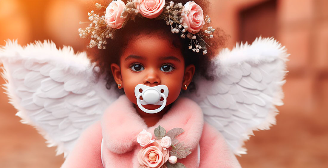 Como poner un pendiente a un bebee