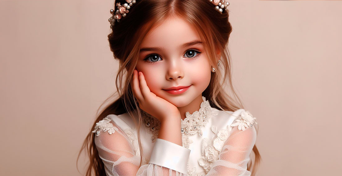 Como poner un pendiente a una nina