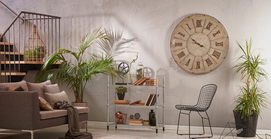 Reloj de pared vintage post