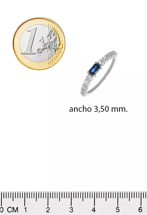 Anillo oro blanco 18k con brillantes y zafiro 243_286-01725 anillo de oro blanco 18 ktes con zafiro y brillantes vista medidas