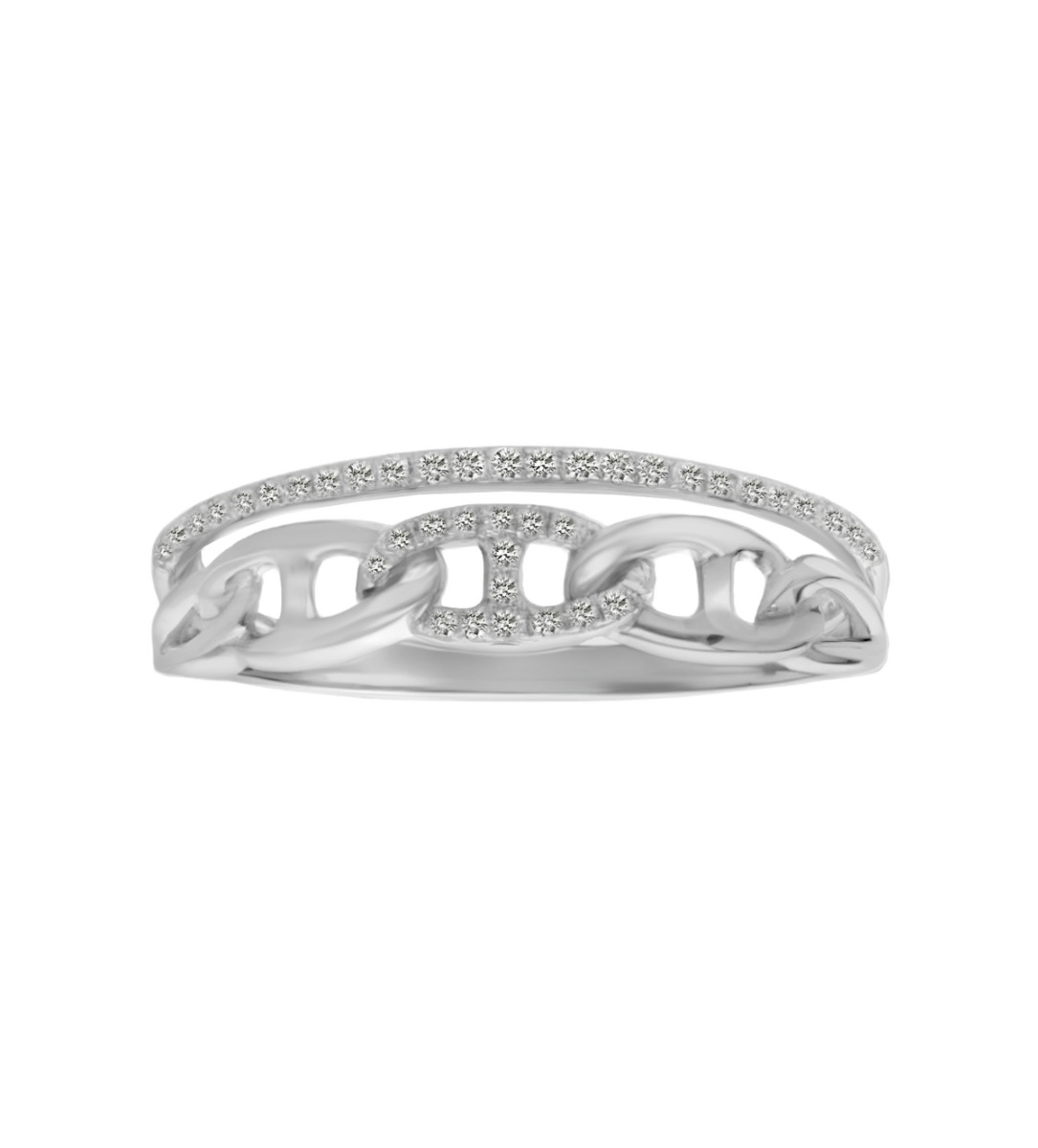 anillo oro blanco 18 ktes con diamantes modelo cadena calabrote toma frontal para web