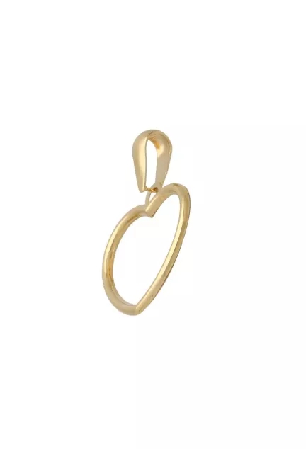 Colgante de oro 18 kilates con forma de corazón 002_84098-G foto perfil