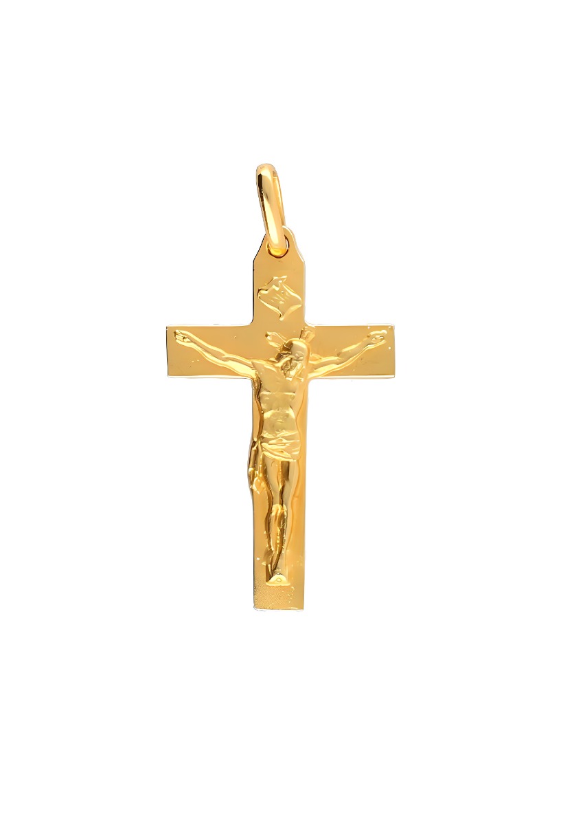 Crucifijo oro 18 ktes tipo bizantino 038_LO-025-23AM02