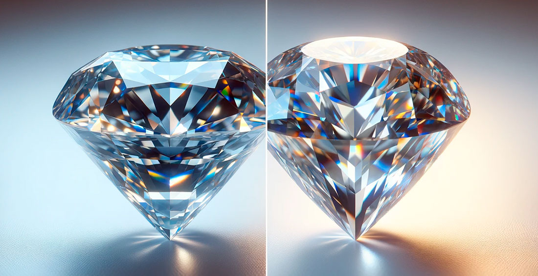 diferencias entre diamante y circonita a