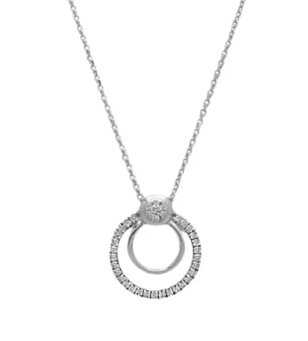 gargantilla de oro blanco y diamantes motivo circulos toma principal para web el rubi joyeros