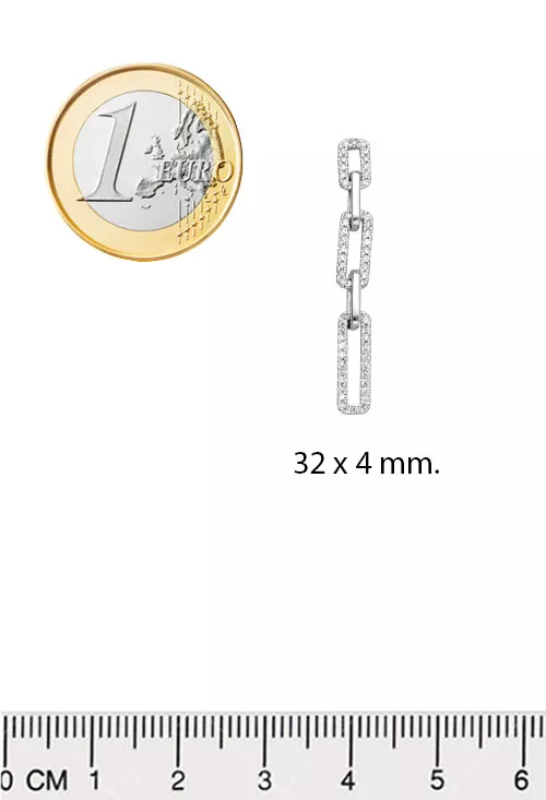 Pendientes oro blanco 18k con brillantes 243_470-00628 pendientes oro blanco 18k con brillantes fotografia medidas