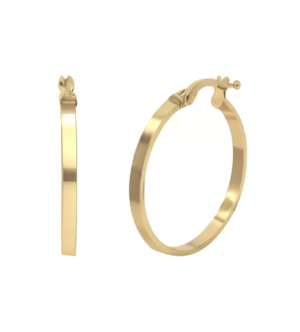 pendietes de aro oro 18 ktes fotografia principal