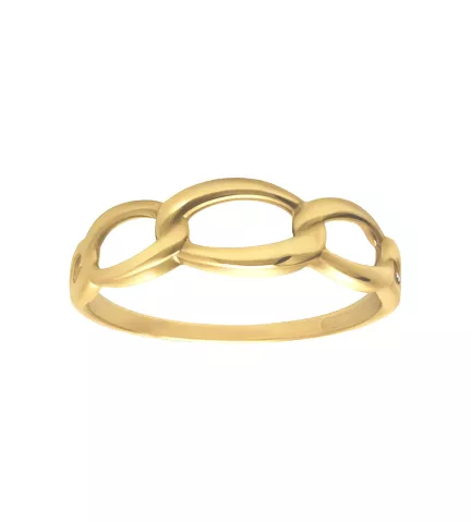 anillo de oro amarillo 18 ktes