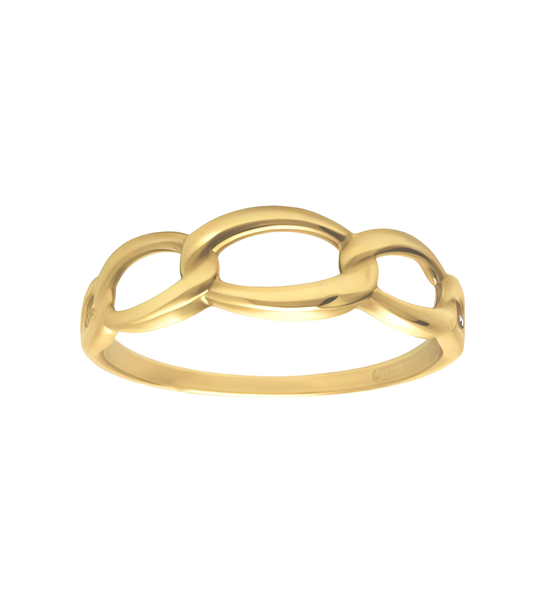 anillo de oro amarillo 18 ktes