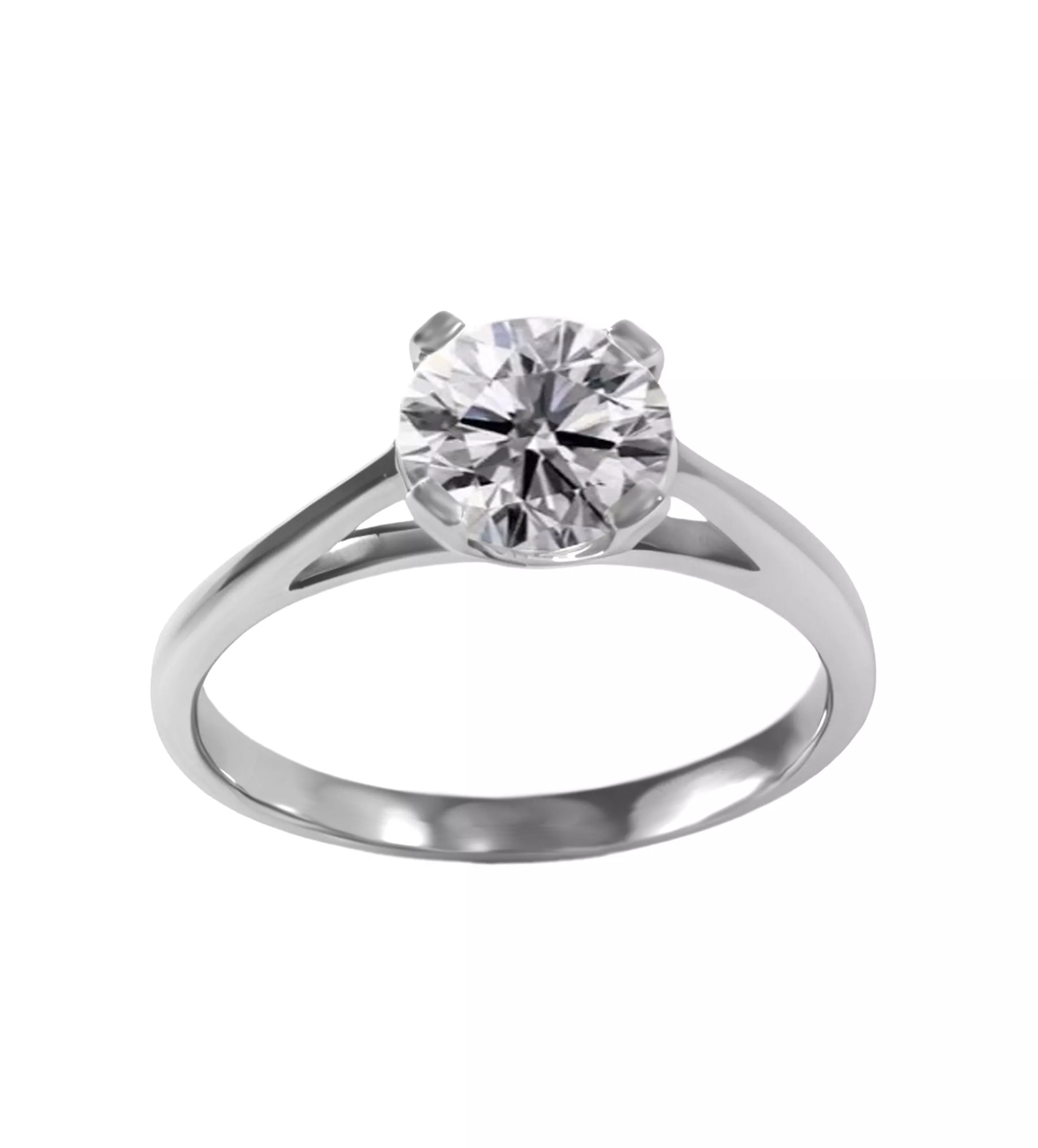 Anillo de plata tipo solitario 042_A420-S anillo de plata