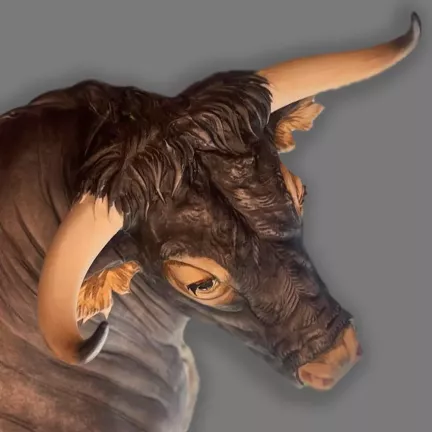 figura de porcelona marca buen retiro toro bravo 08 04