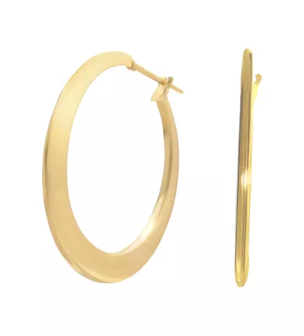 pendientes de aro disminucion oro amarillo 18 kilates