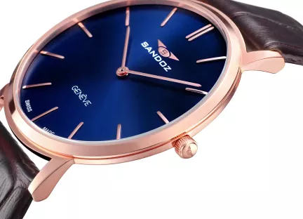 Reloj Sandoz colección Classic extraplano acero chapado D