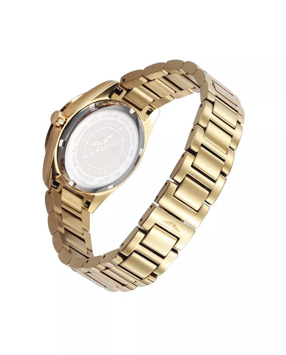 Reloj Sandoz mujer chapado en oro amarillo 81384-25 Reloj Sandoz mujer chapado en oro amarillo 81384-25 - Imagen 3