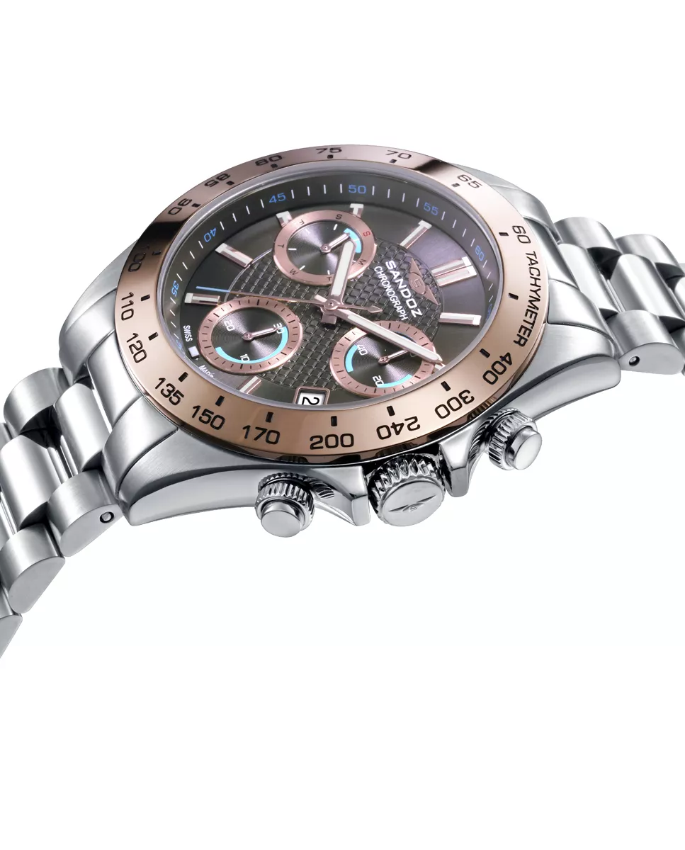 Reloj cronógrafo Sandoz colección Sport acero 81531-17 D