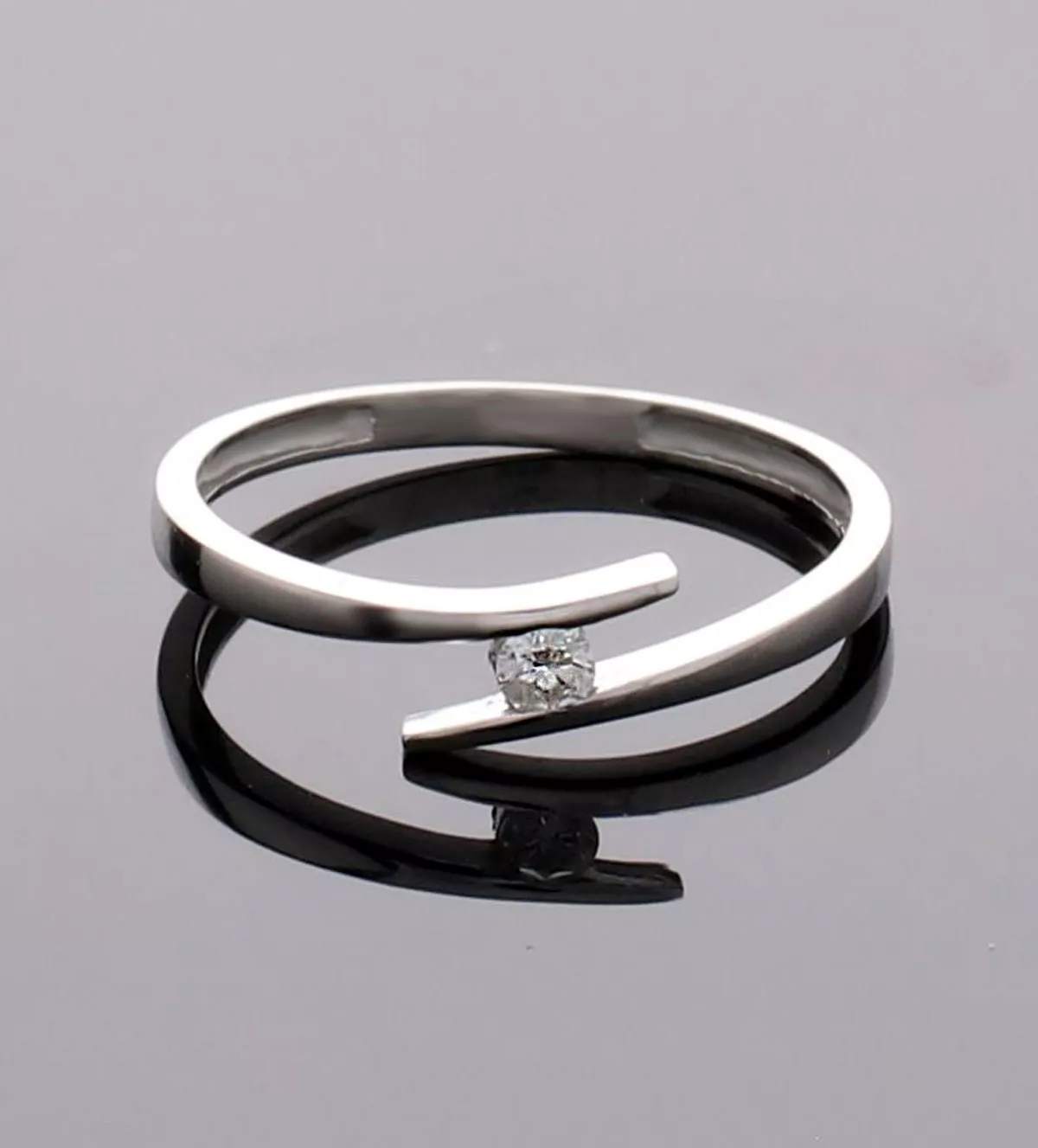 Anillo de compromiso oro blanco 002_BR-1283-S-B Anillo de compromiso oro blanco 002_BR-1283-S-B - Imagen 4