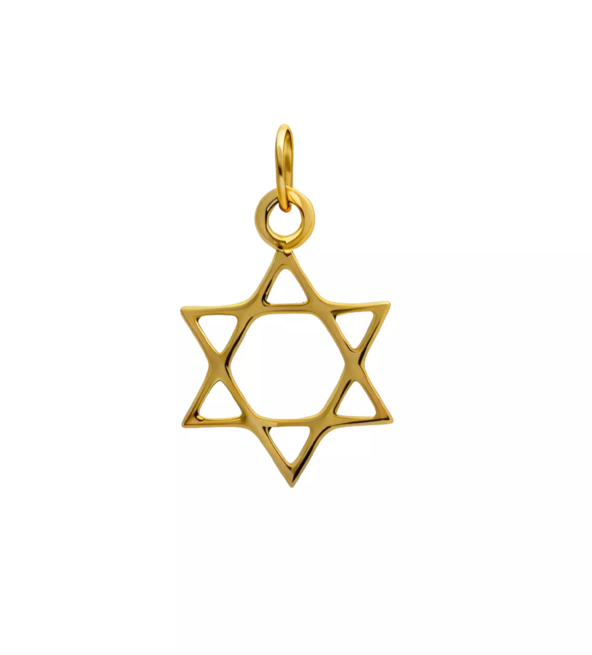 Colgante oro amarillo Estrella de David 002_6475-CR estrella de david oro 18 kilates