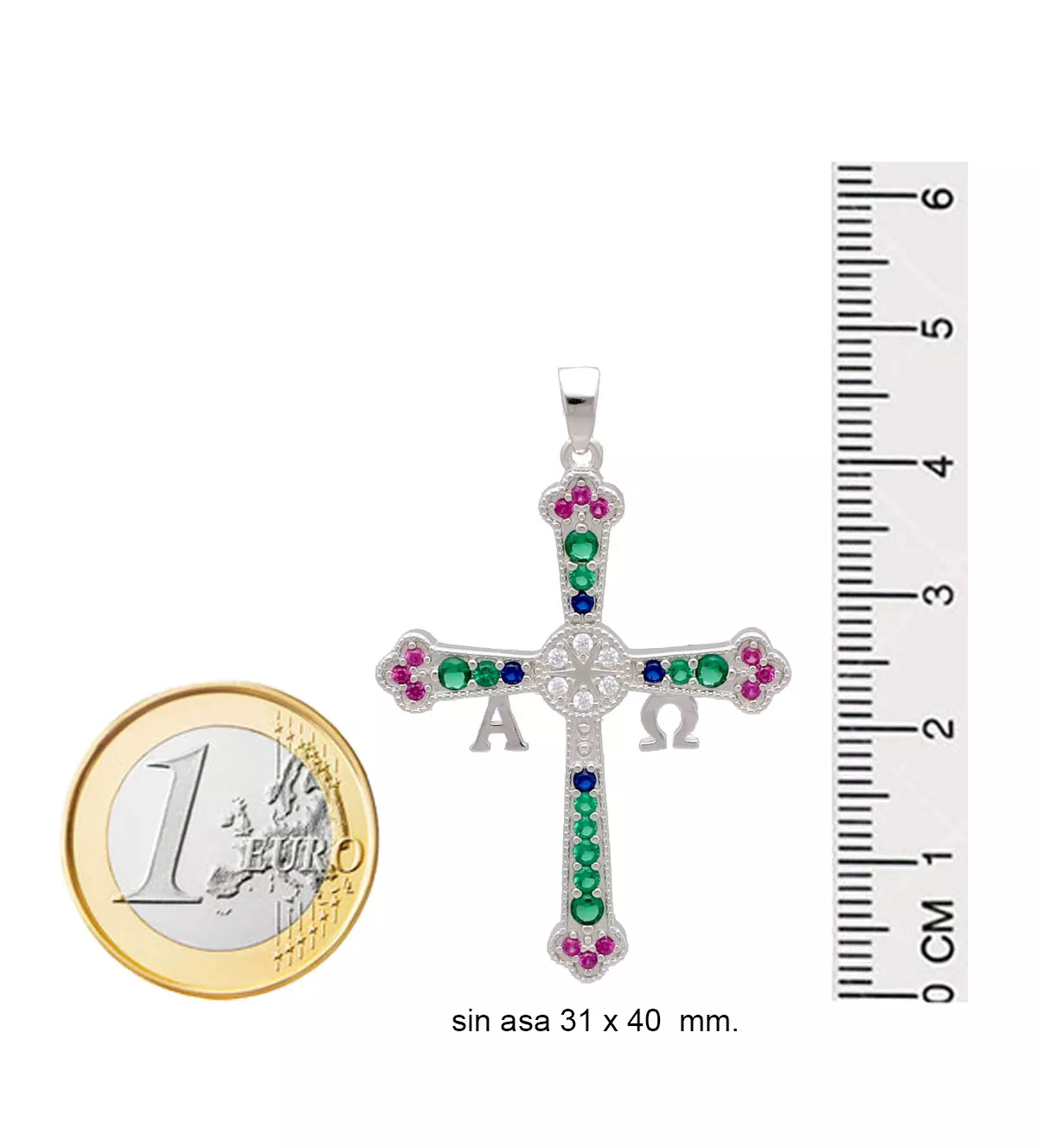 Cruz de plata Covadonga 031_108-CRU-PK Cruz de plata Covadonga 031_108-CRU-PK - Imagen 4