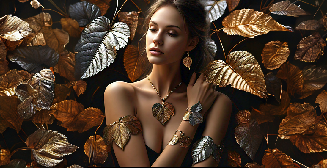 Joyería de la Naturaleza: Joyas Únicas Hechas con Hojas Naturales Joyeria de la NaturalezaAccesorios