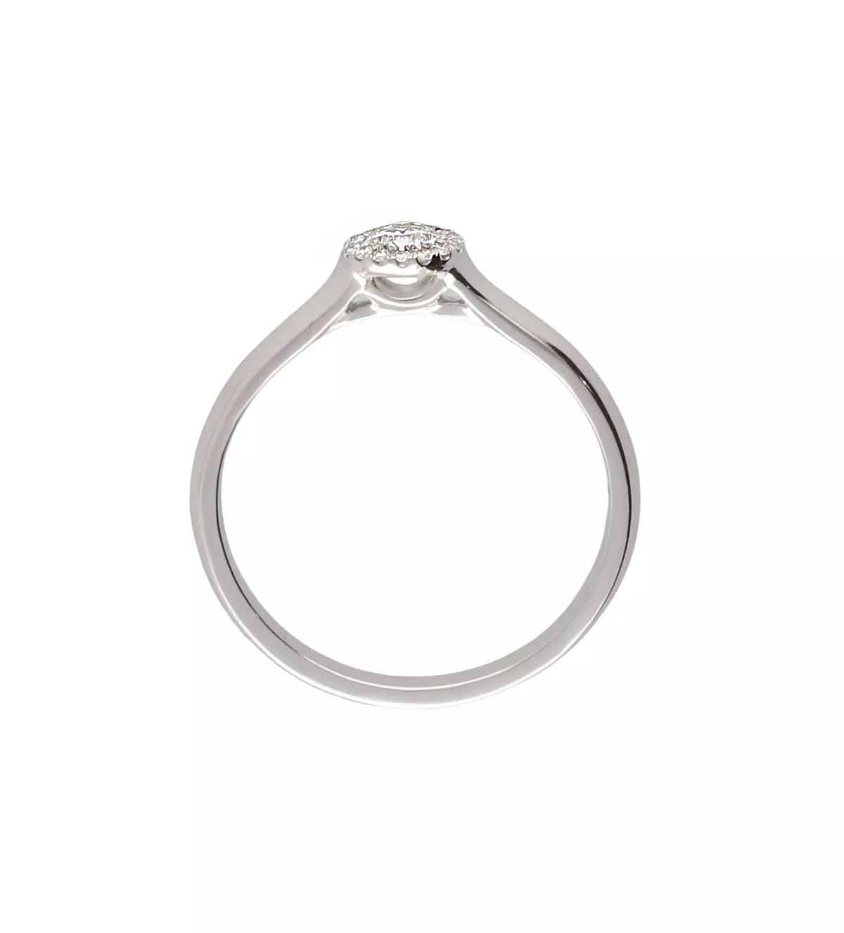 Anillo de compromiso oro blanco 17 Deseos Anillo de compromiso oro blanco 17 Deseos - Imagen 4