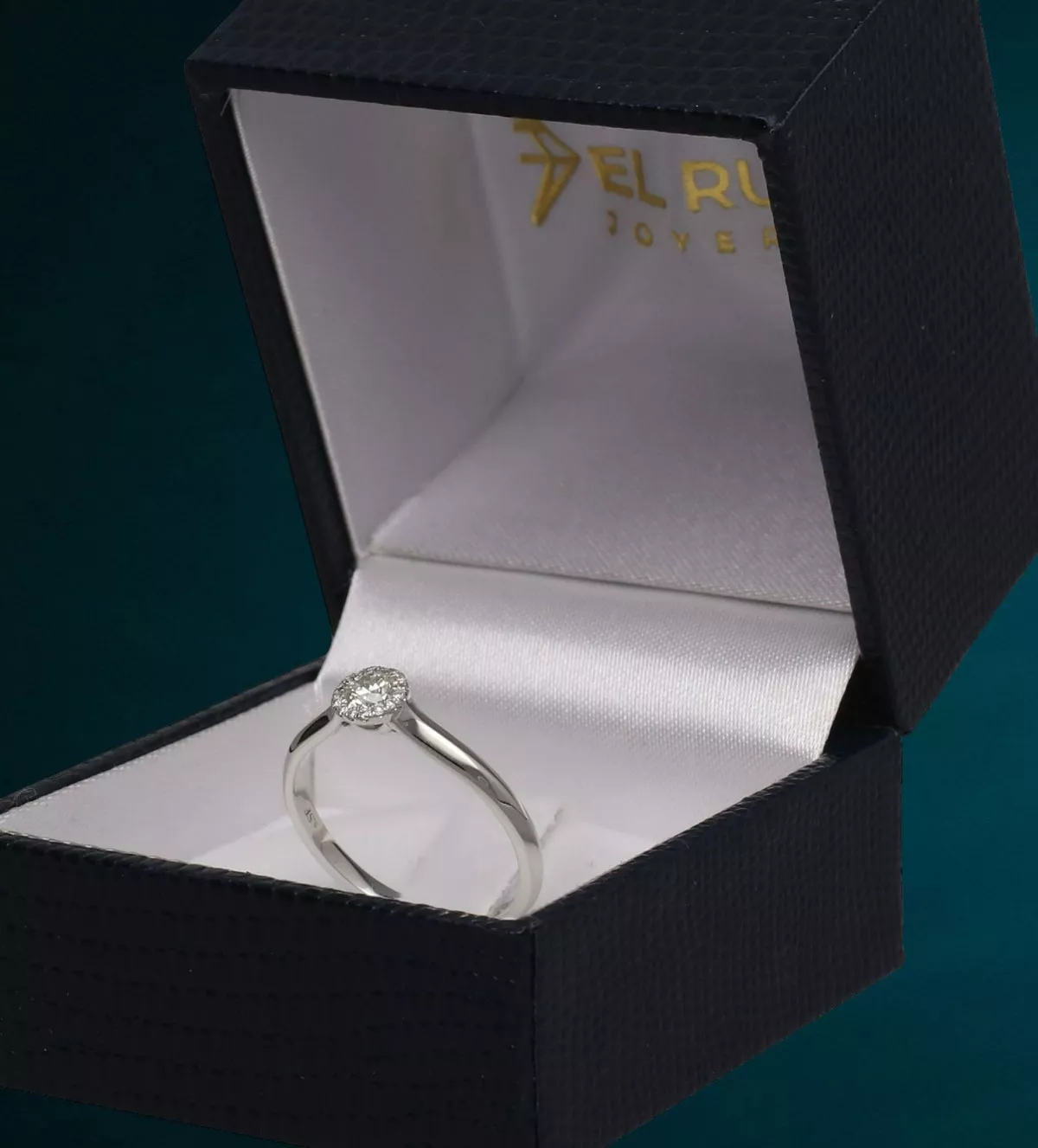 Anillo de compromiso oro blanco 17 Deseos Anillo de compromiso oro blanco 17 Deseos - Imagen 6