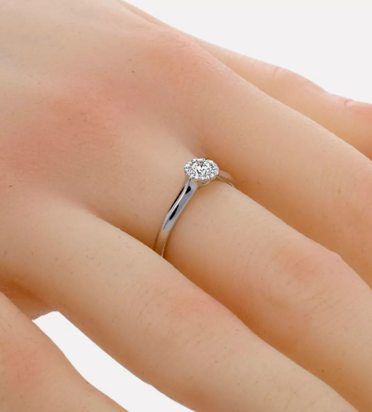 Anillo de compromiso oro blanco 17 Deseos Anillo de compromiso oro blanco 17 Deseos - Imagen 7