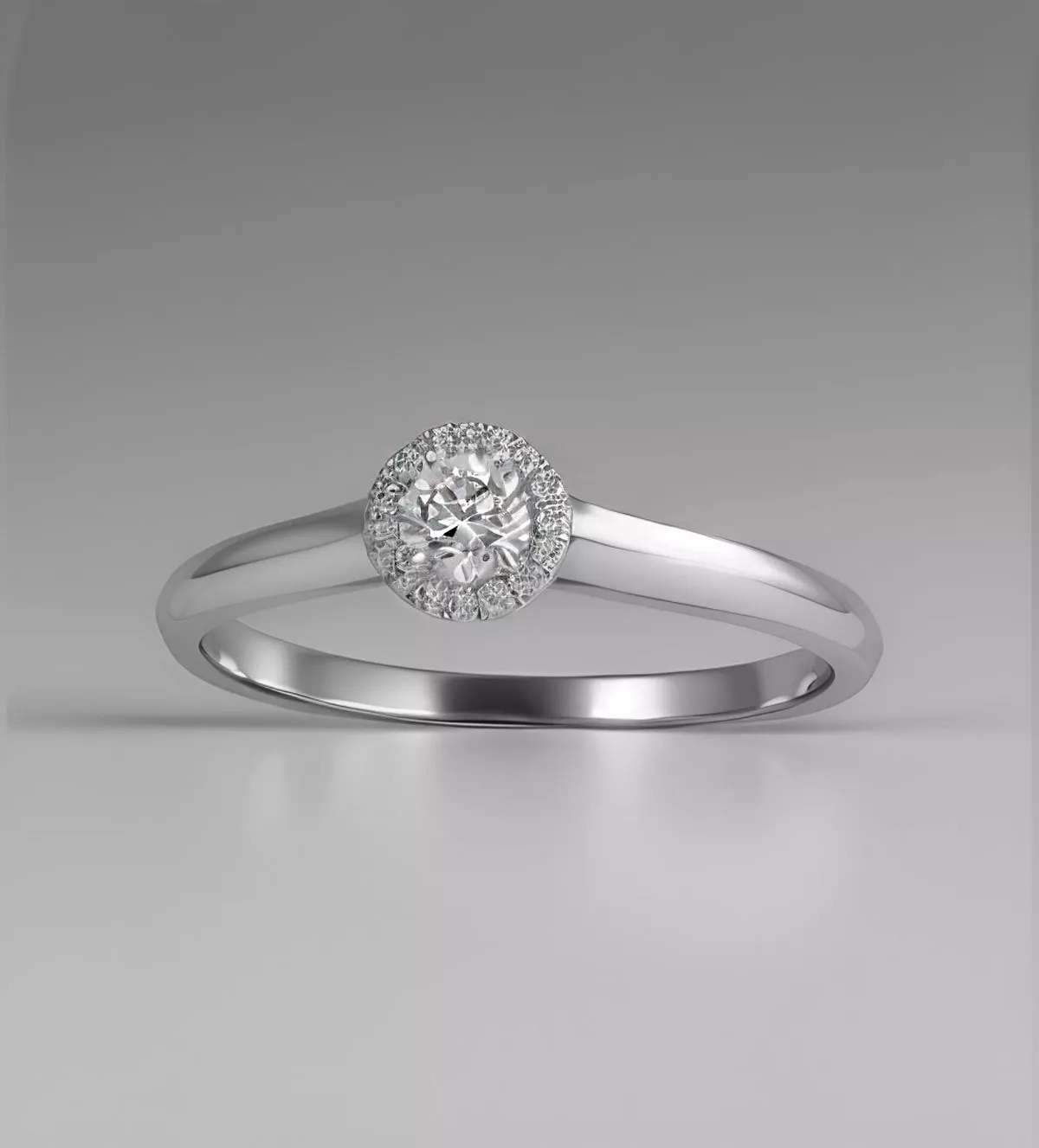 Anillo de compromiso oro blanco 17 Deseos Anillo de compromiso oro blanco 17 Deseos - Imagen 8