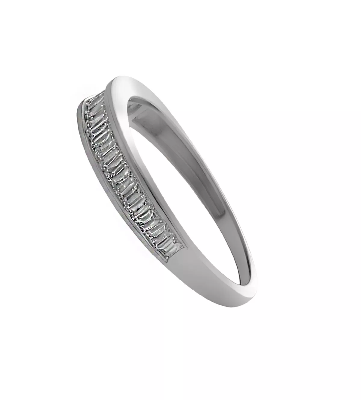 Anillo de compromiso oro blanco Alma de Espejo Anillo de compromiso oro blanco Alma de Espejo - Imagen 3