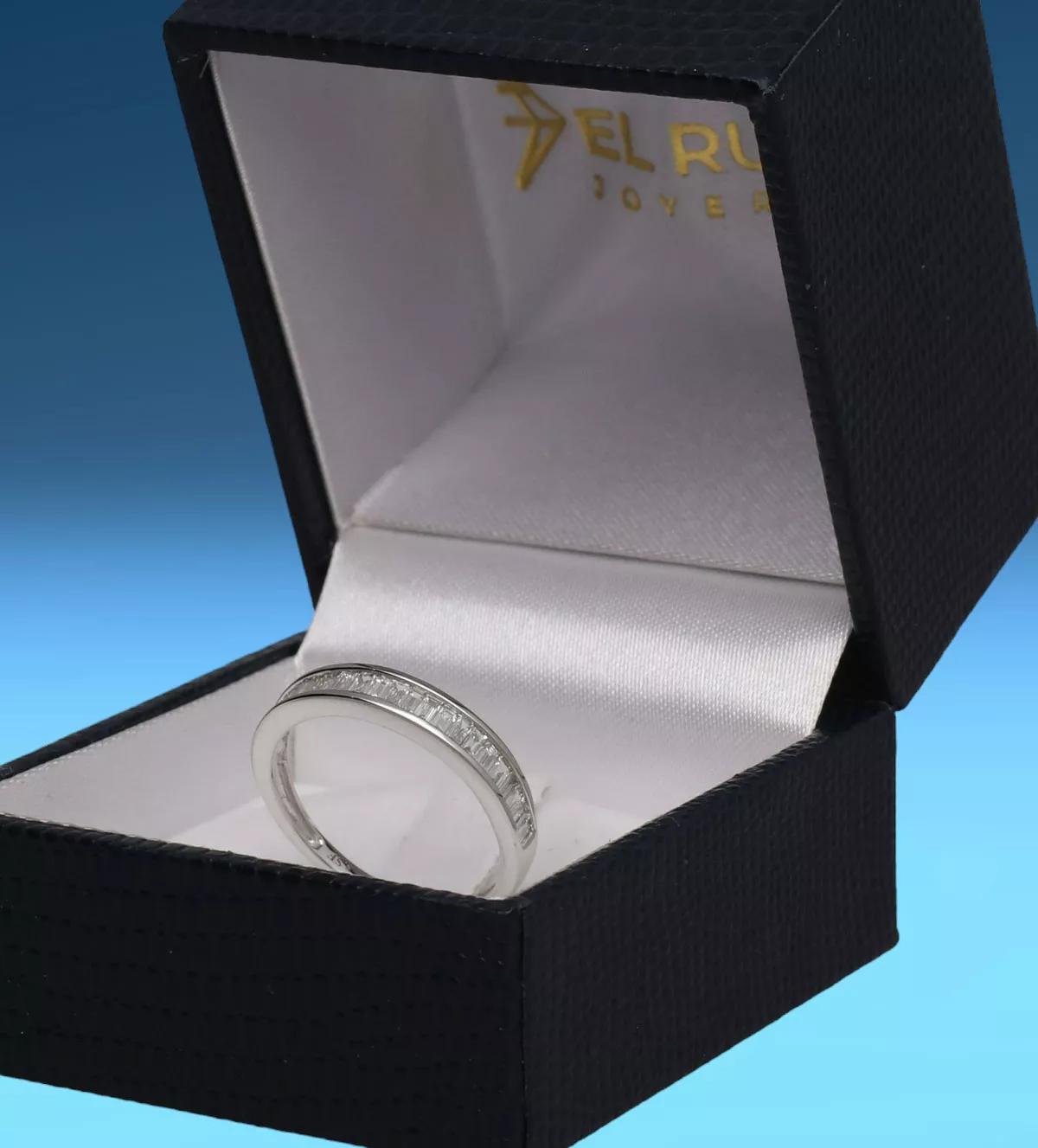 Anillo de compromiso oro blanco Alma de Espejo Anillo de compromiso oro blanco Alma de Espejo - Imagen 6