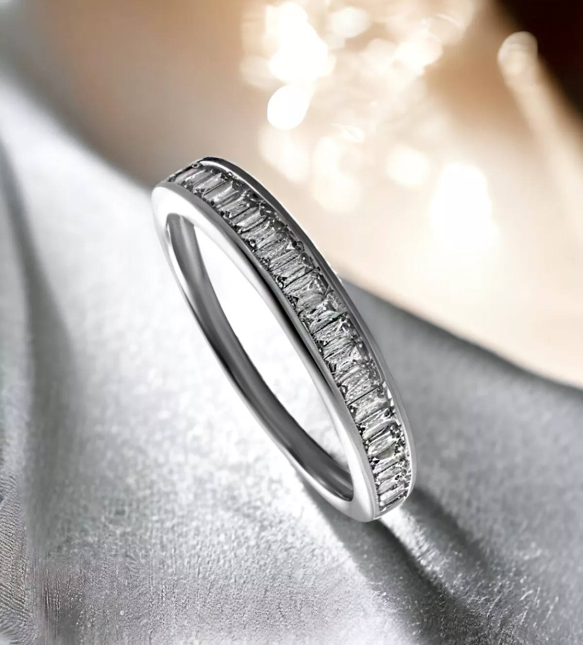 Anillo de compromiso oro blanco Alma de Espejo Anillo de compromiso oro blanco Alma de Espejo - Imagen 7