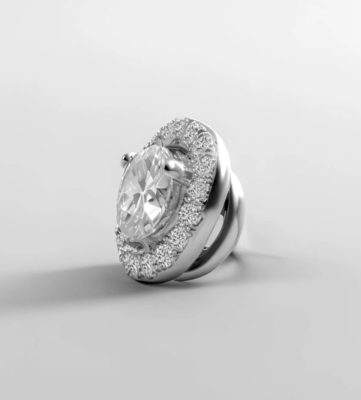 Colgante de oro blanco 18k orla 243_EPT-APSSO Colgante de oro blanco 18k orla 243_EPT-APSSO - Imagen 6