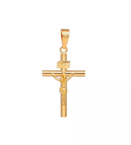 cruz de oro crucifijo