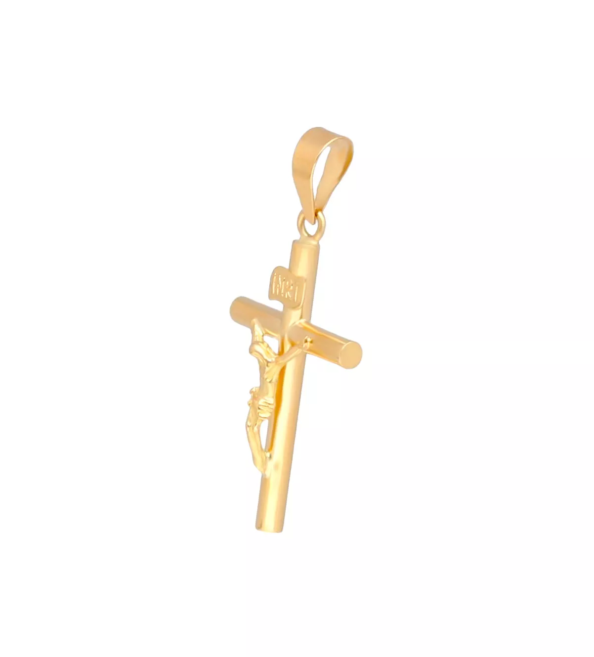 Cruz de oro amarillo 18kt Crucifijo 289_6417046CR Cruz de oro amarillo 18kt Crucifijo 289_6417046CR - Imagen 2