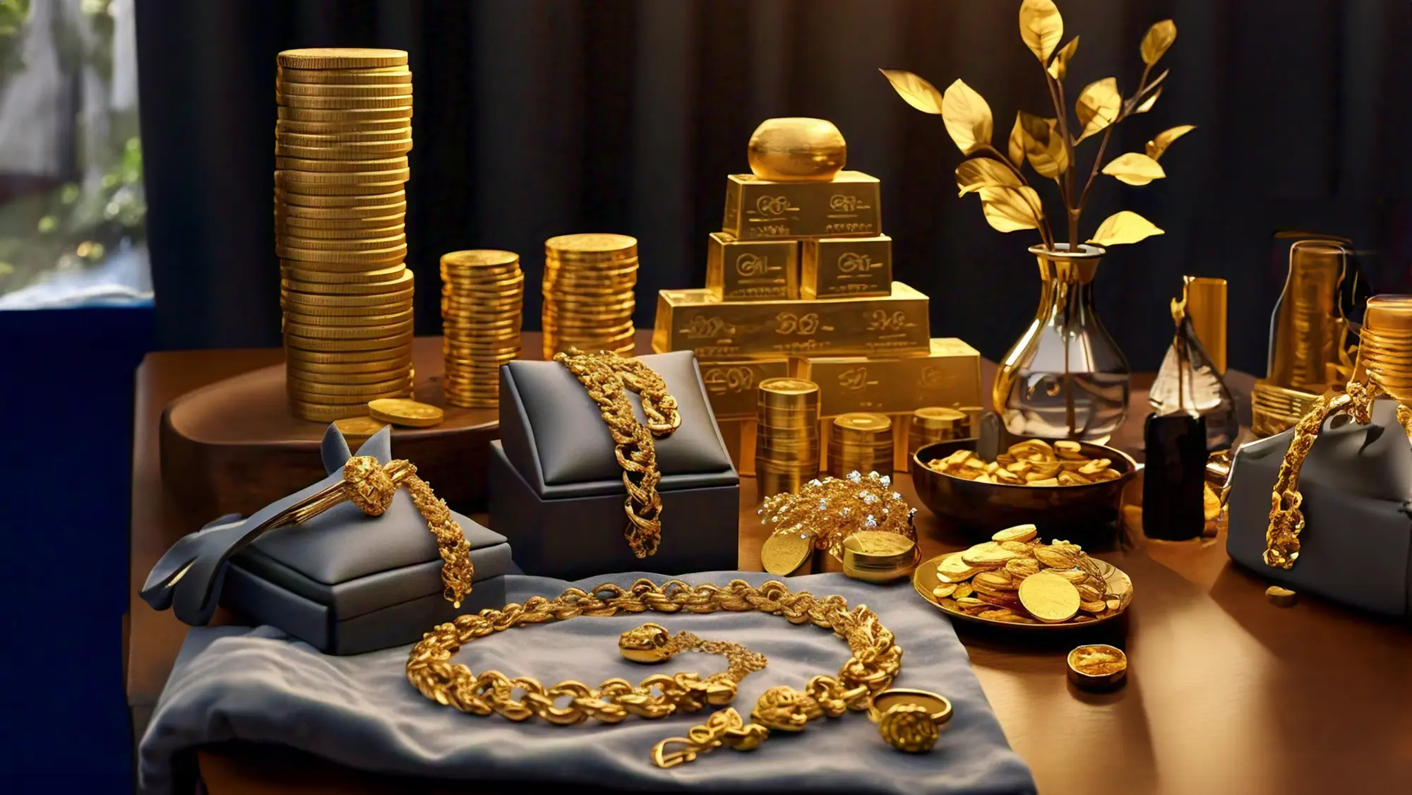 Distintos usos del oro PRINC