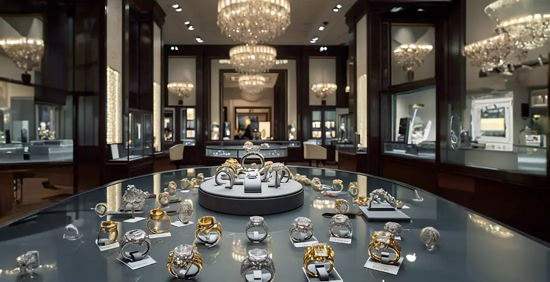 anillos de compromisoenvitrinaselegantes