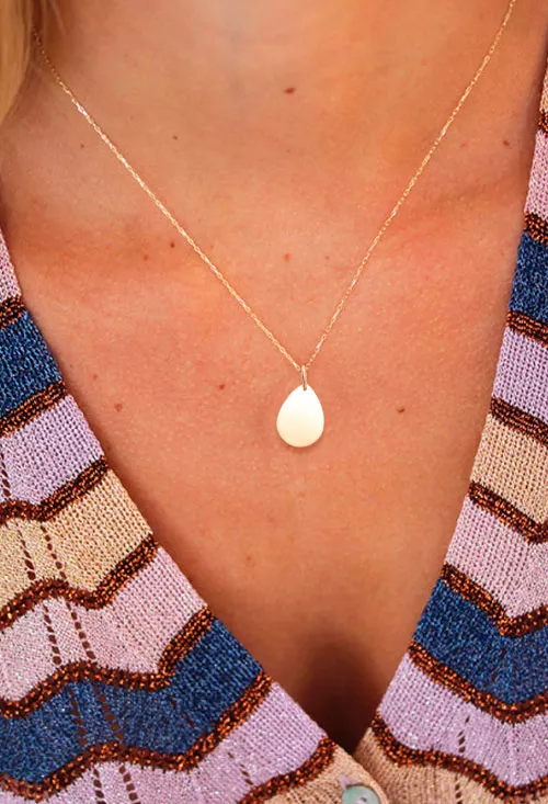 Colgante de oro amarillo 18k Lagrima Dorada Colgante de oro amarillo 18k Lagrima Dorada - Imagen 2