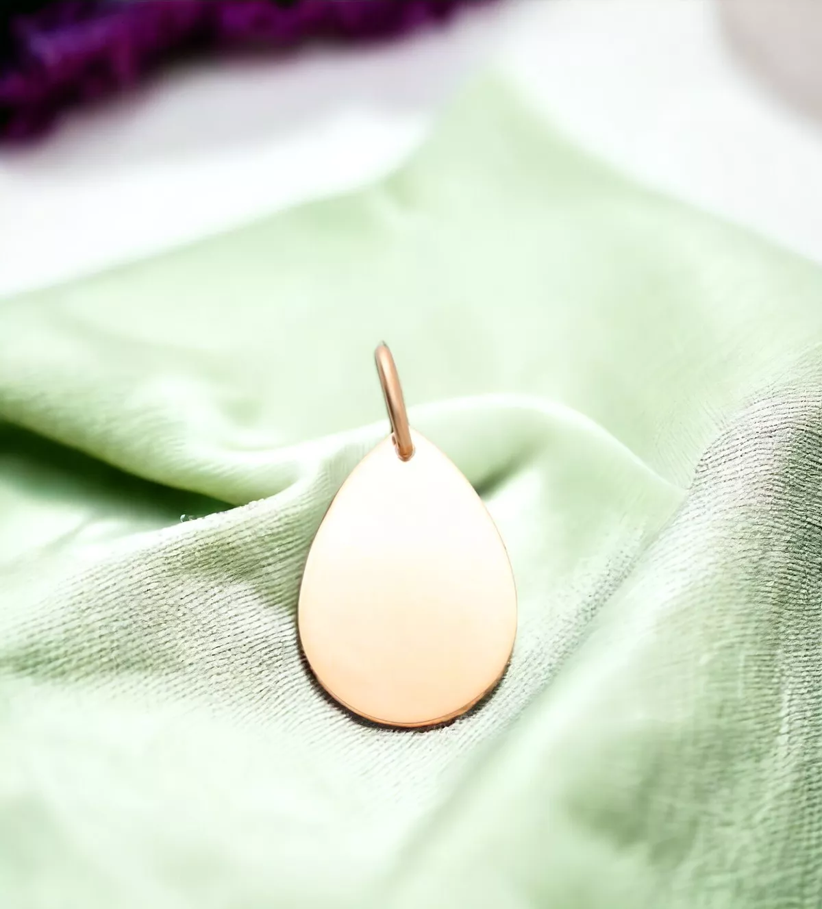 Colgante de oro amarillo 18k Lagrima Dorada Colgante de oro amarillo 18k Lagrima Dorada - Imagen 5