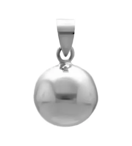 colgante de plata llamador de angeles