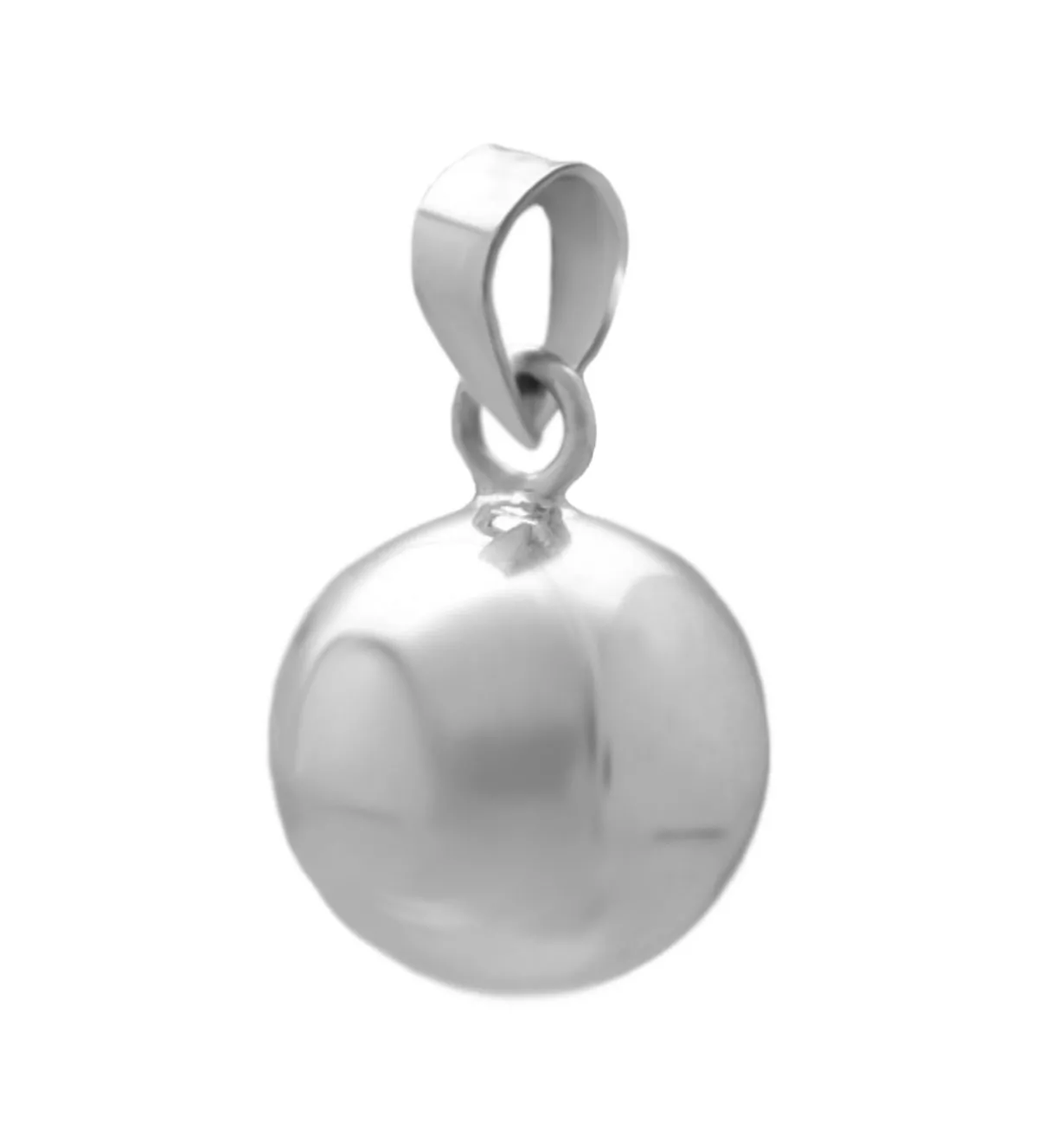 Colgante de plata llamador de ángeles 315-43462 colgante de plata llamador de angeles foto lateral