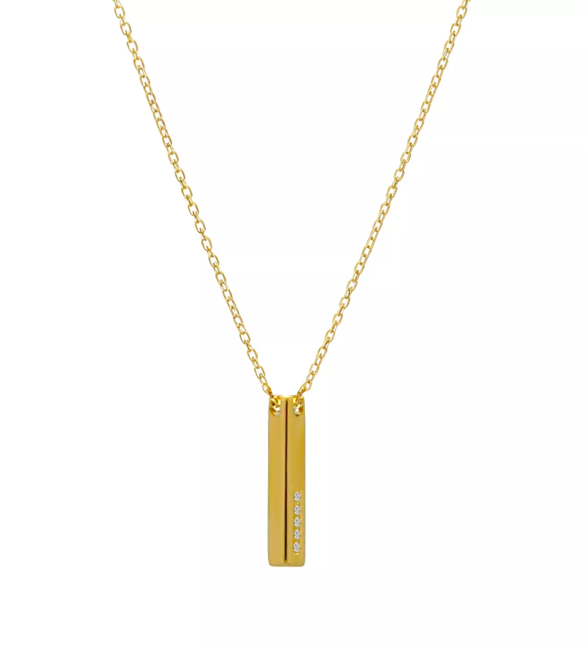 Gargantilla de oro 18k "Angulo de Luz" gargantilla de oro 18 ktes angulo de luz