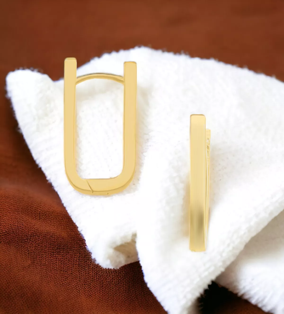 Pendientes de oro 18 ktes aretes Glam Capilla Pendientes de oro 18 ktes aretes Glam Capilla - Imagen 6