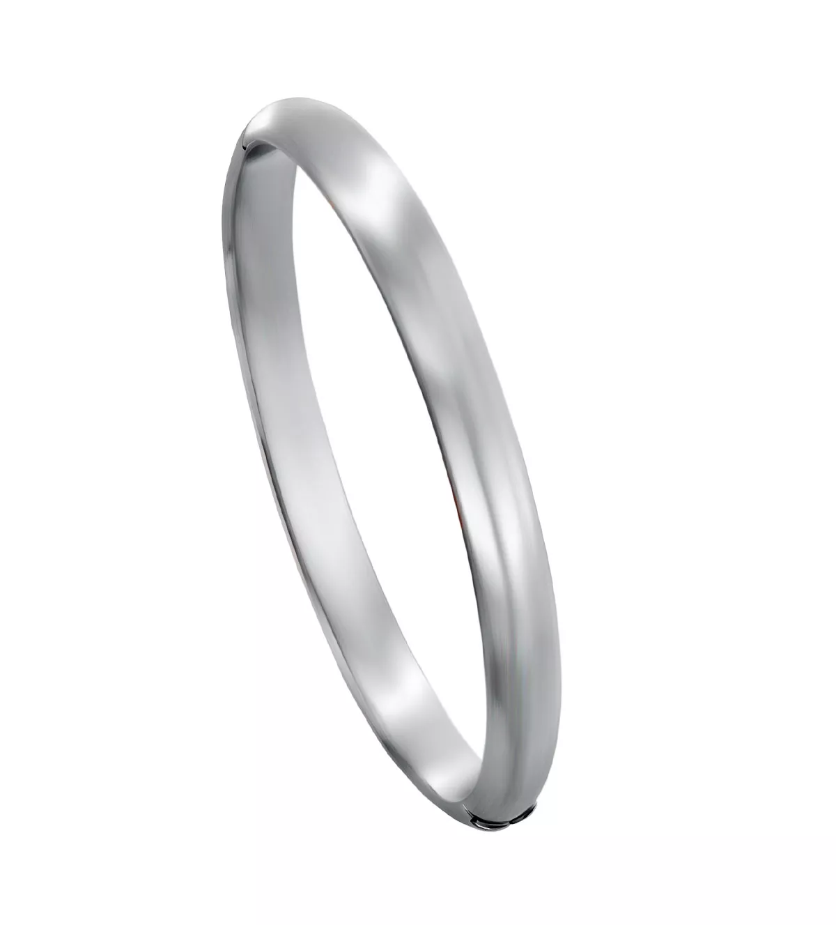 Pulseras para hombre: tendencias que renuevan el estilo masculino este enero 2026 Pulsera de plata media caña rígida 031_163-CA-P02-08