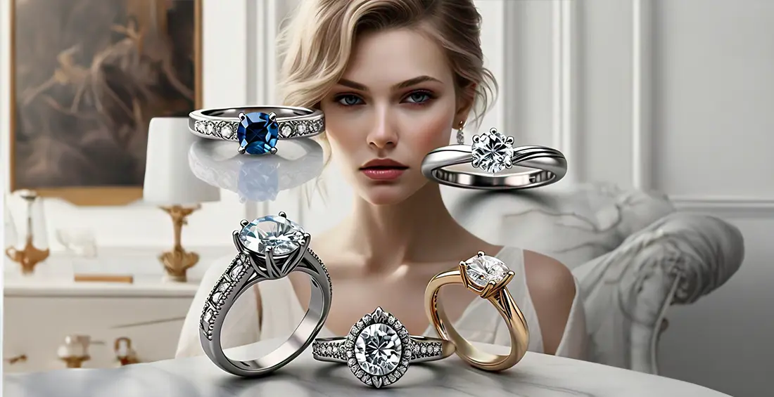 tipos de anillos de compromiso