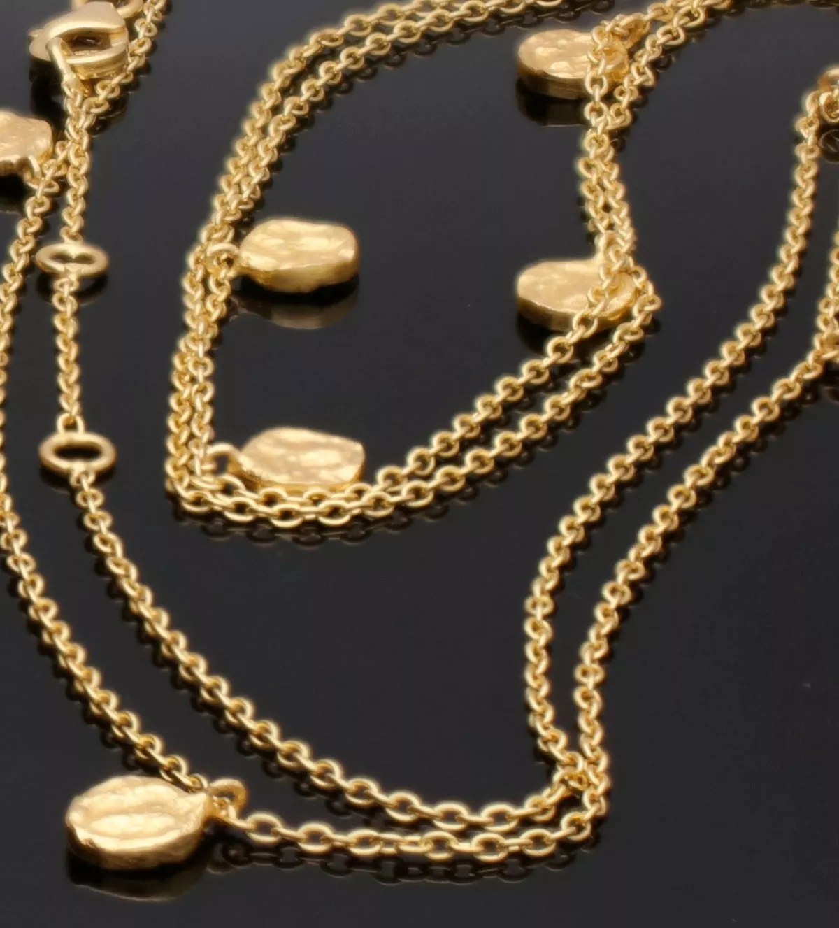 Collar de plata "9 discs" marca Jorge Revilla collar de plata marca jorge revilla 7 disc toma fisica