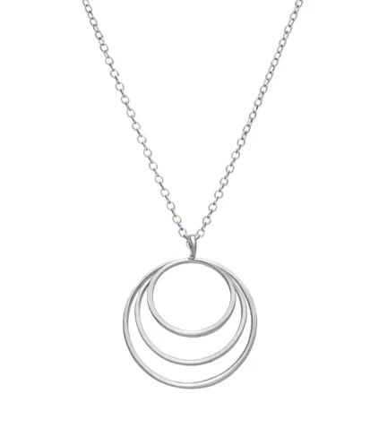 gargantilla de plata tres veces tu