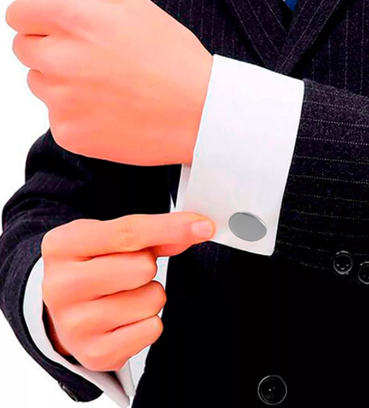 Gemelos de plata "Plata Abatar" gemelos de plata Abatar toma con modelo