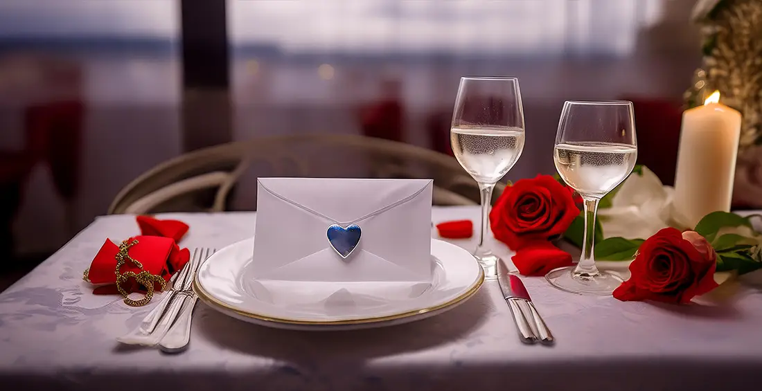 pedir matrimonio por escrito postss elegante en restaurante
