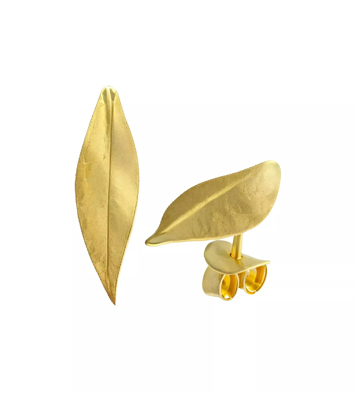 pendientes de plata chapada Origenes de Jorge Revilla foto detalle cierre